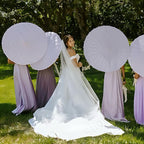 Customised Wooden Handle Paper Umbrella Parasols