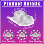Light Up LED Cowboy Hats
