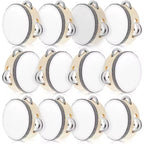 Wooden Handheld Tambourines Drums with Jingles
