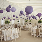 Mixed 6-12'' Colourful Paper Lanterns Optional LED Lights