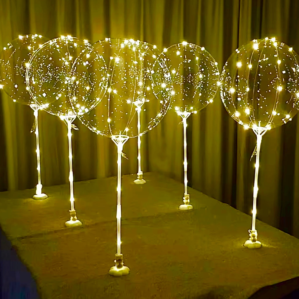 Light-Up Led Clear Balloons