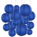 Mixed 6-12'' Colourful Paper Lanterns Optional LED Lights