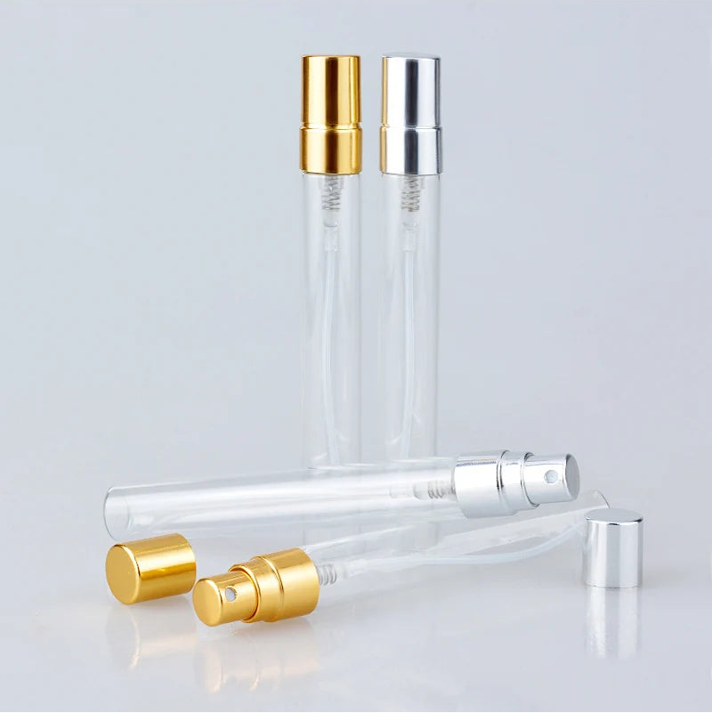 50PC 10ML Empty Perfume Bottle With Paper Boxes