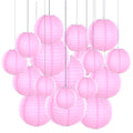 Mixed 6-12'' Colourful Paper Lanterns Optional LED Lights