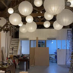 30/50/60PC Mixed 4-12'' Lantern Optional LED Lights