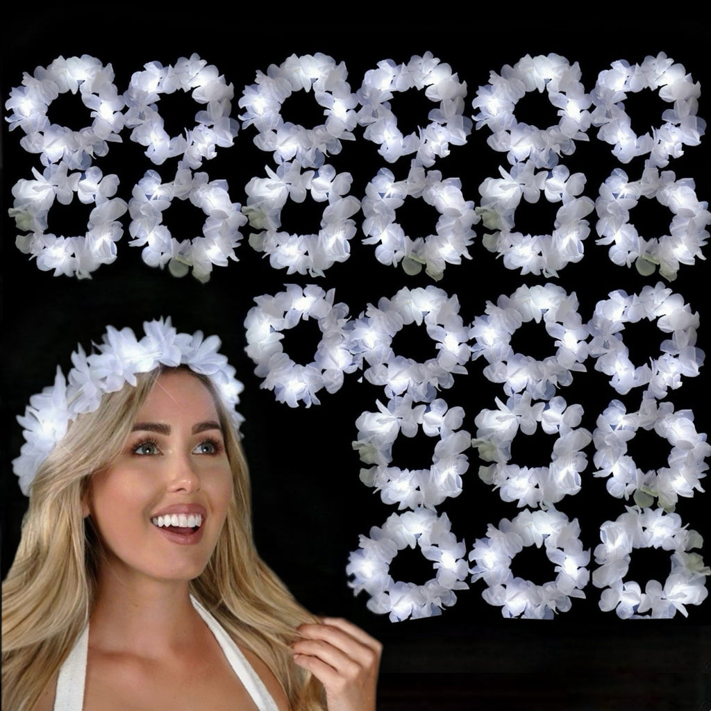LED Light Up Hawaiian Headband
