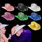 Light Up LED Cowboy Hats