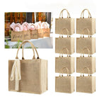 Burlap Tote Bags with Handles
