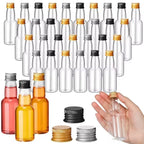 Mini Liquor Bottles with Funnels