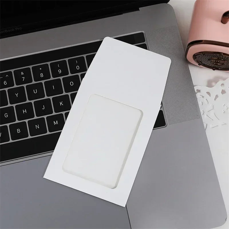 10PC Transparent Window Paper Envelopes Photo Card Holder