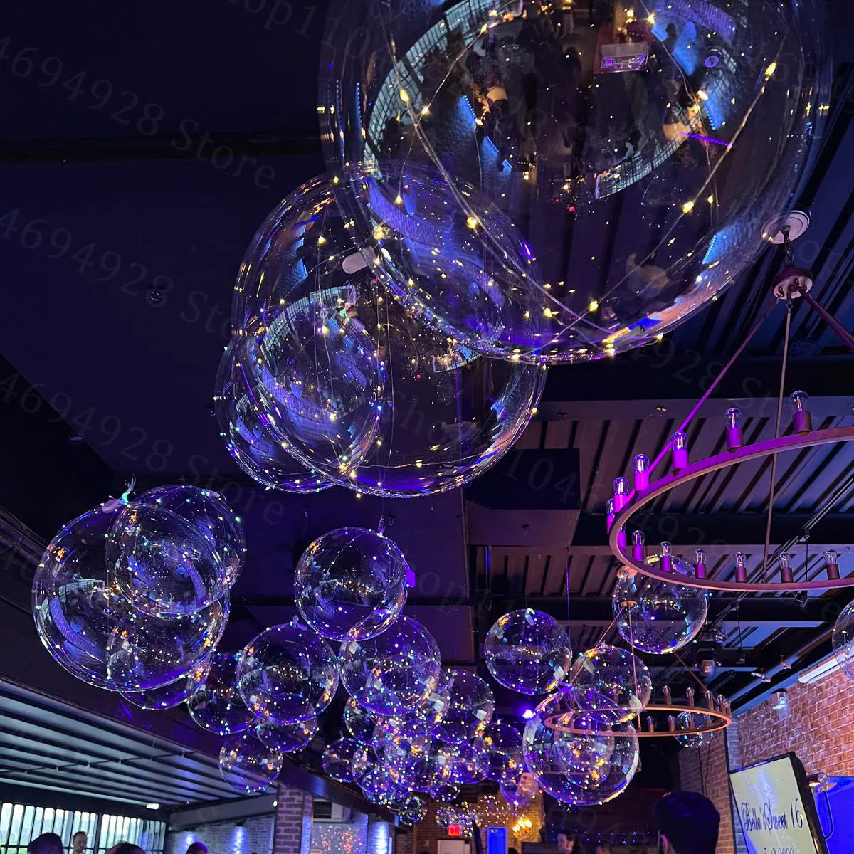 Light-Up Led Clear Balloons
