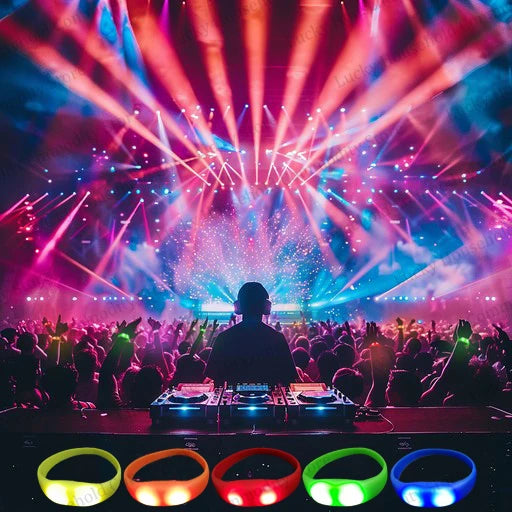 Music & Sound Activated LED Bracelet