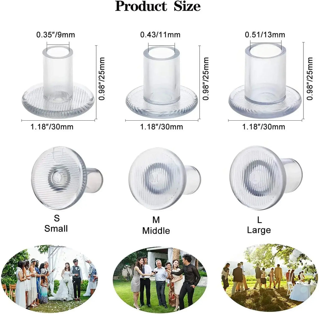 10/50PC Pair Heel Protectors Stoppers