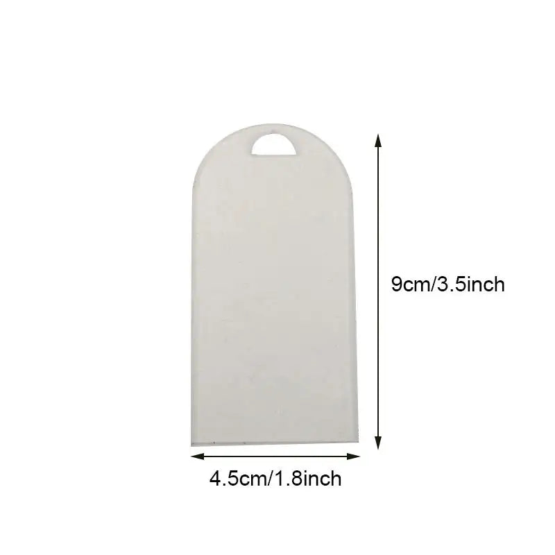 10-150PC Blank Acrylic Arch Place Card Name Tag