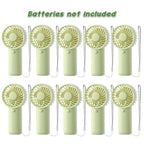 10-100PC Handheld Fans With Gift Cards & Bags