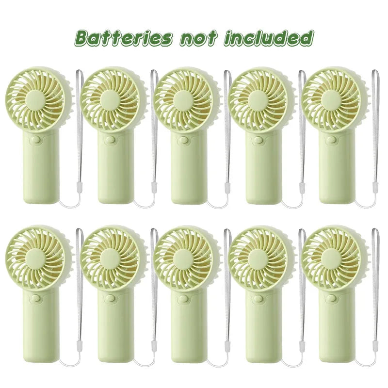 10-100PC Handheld Fans With Gift Cards & Bags