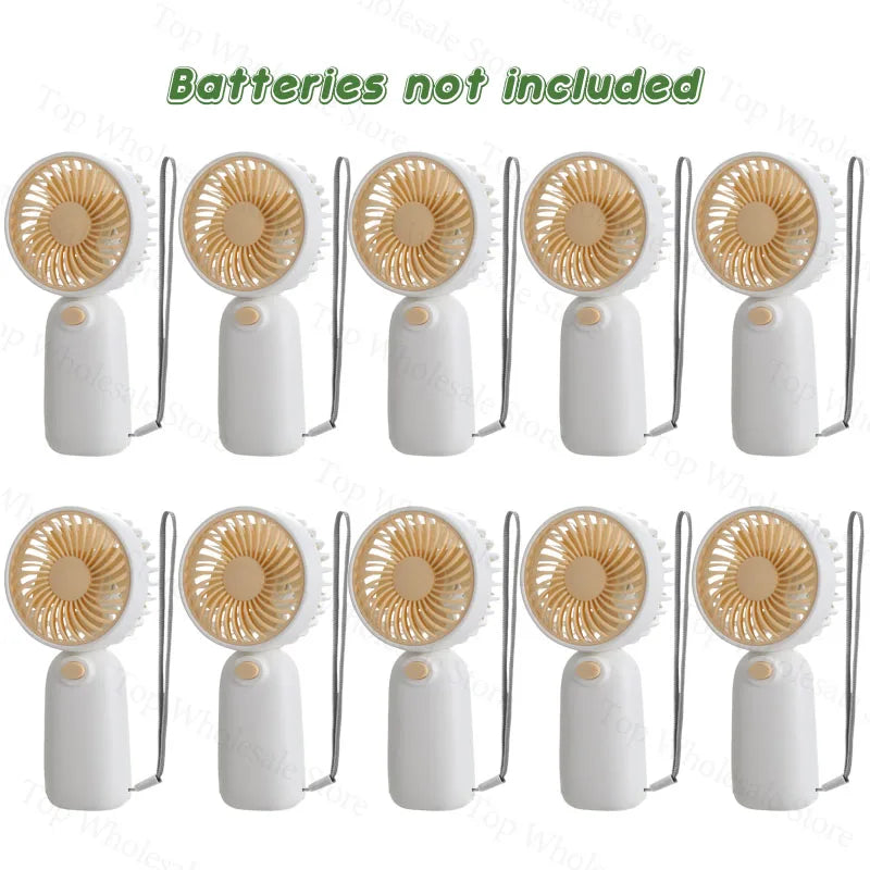 10-100PC Handheld Fans With Gift Cards & Bags