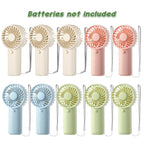 10-100PC Handheld Fans With Gift Cards & Bags