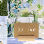 20/40/60/100PC Wood Place Card Holders