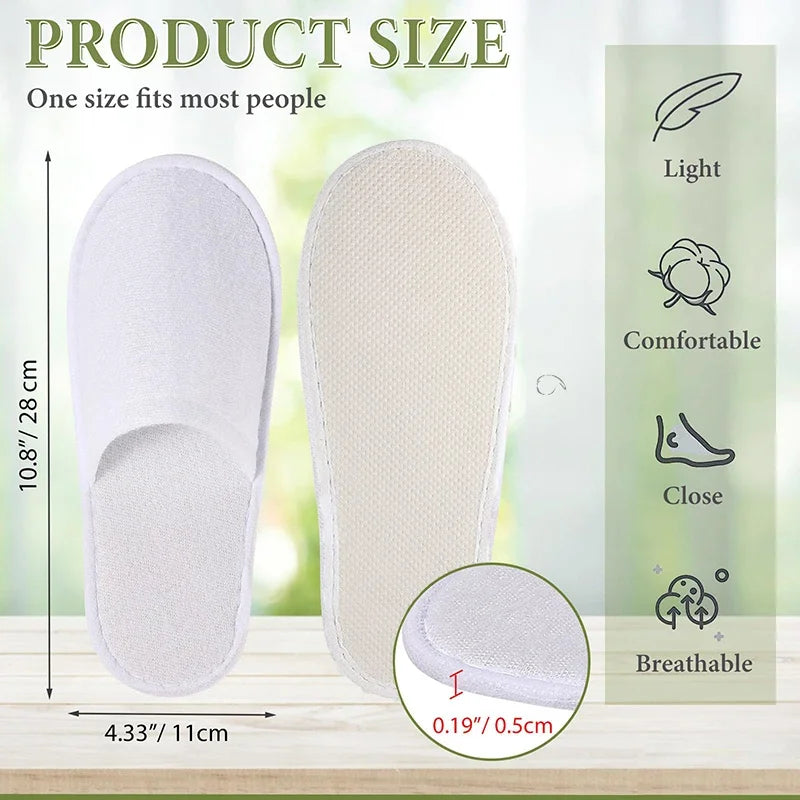 40-120 Pairs Disposable Slippers