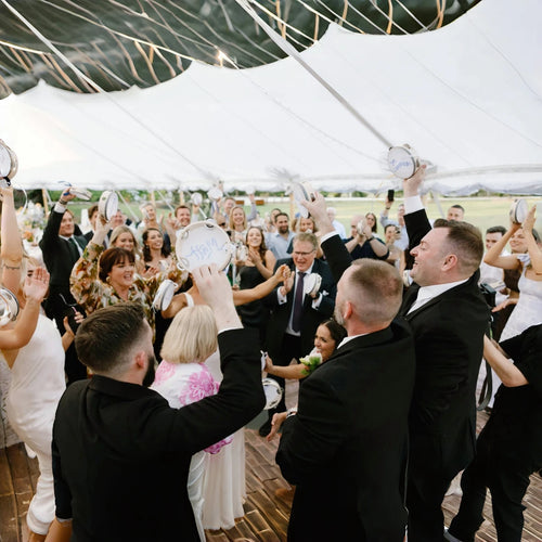 10-60PC 4/6/8Inch Wooden Handheld Tambourines Drums with Jingles