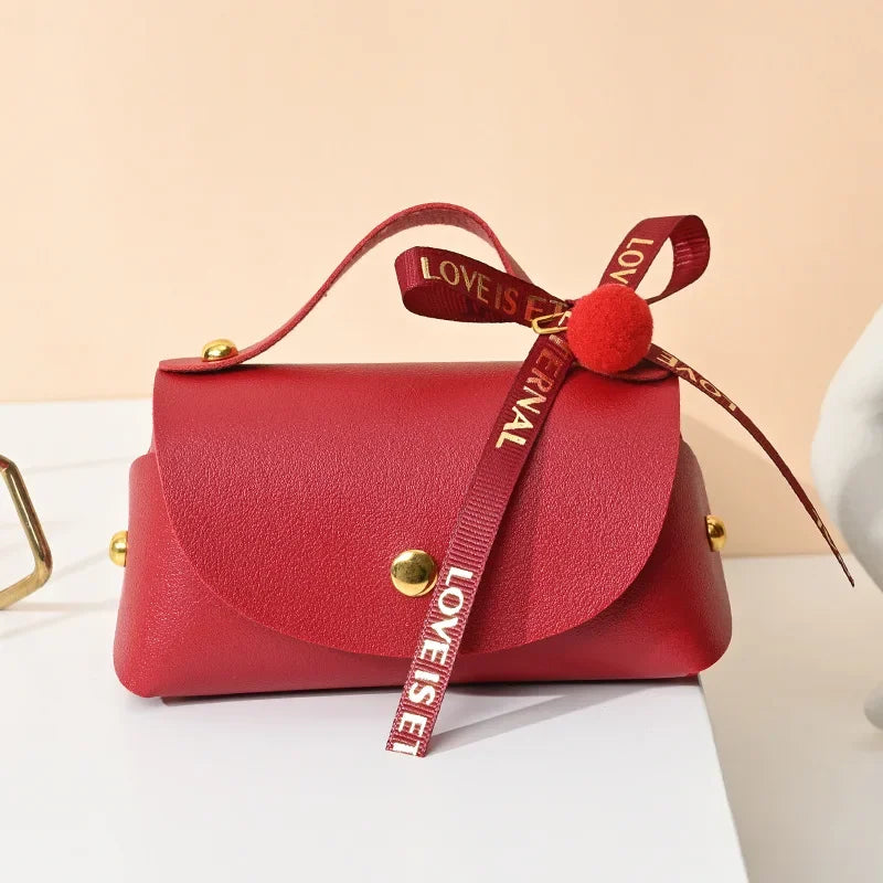 10/30/50PC Mini Leather Gift Bags