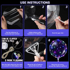 Light-Up Led Clear Balloons