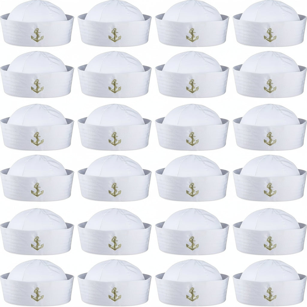 White Sailor Hats