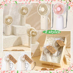 10-100PC Handheld Fans With Gift Cards & Bags