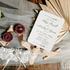 10/30PC Personalised Printed Paper Fans with Wooden Sticks