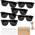 12-100PC Sunglasses With Thank You Card & Gift Bag