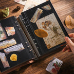 DIY Retro Leather Memory Book Photo Album