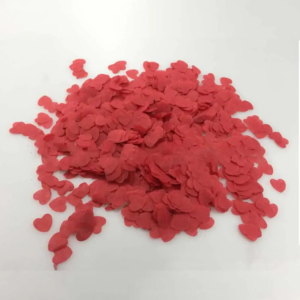 10000pcs Tissue Paper Biodegradable Heart Confetti