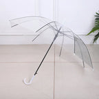 40PC Transparent Multicolour Umbrellas