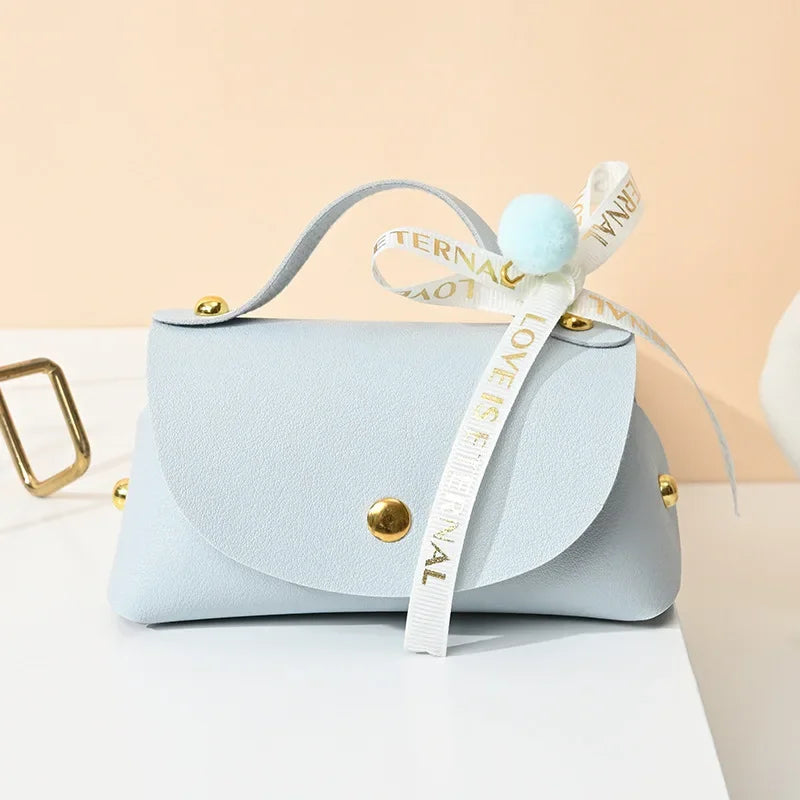 10/30/50PC Mini Leather Gift Bags