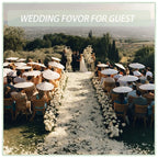 12-90PC 84CM White Paper Umbrella Parasol & Folding Hand Fan Set