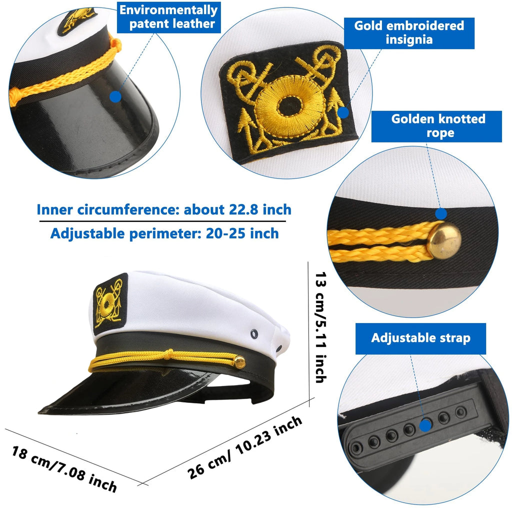 Captain Sailors Hats