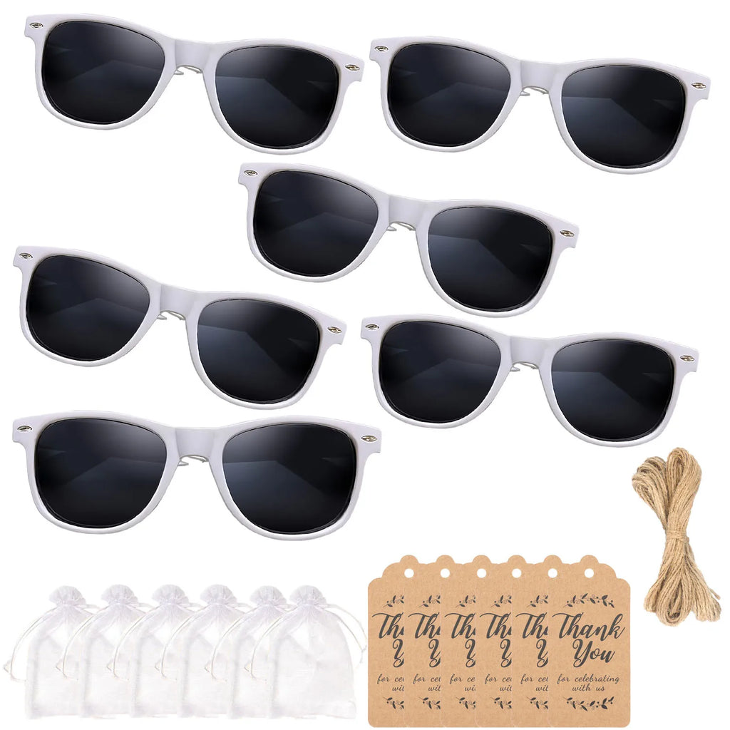 12-100PC Sunglasses With Thank You Card & Gift Bag