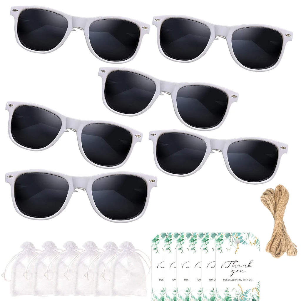 12-100PC Sunglasses With Thank You Card & Gift Bag