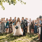 50/100PC Empty Bubble Wands with Gift Bag & Thank You Card