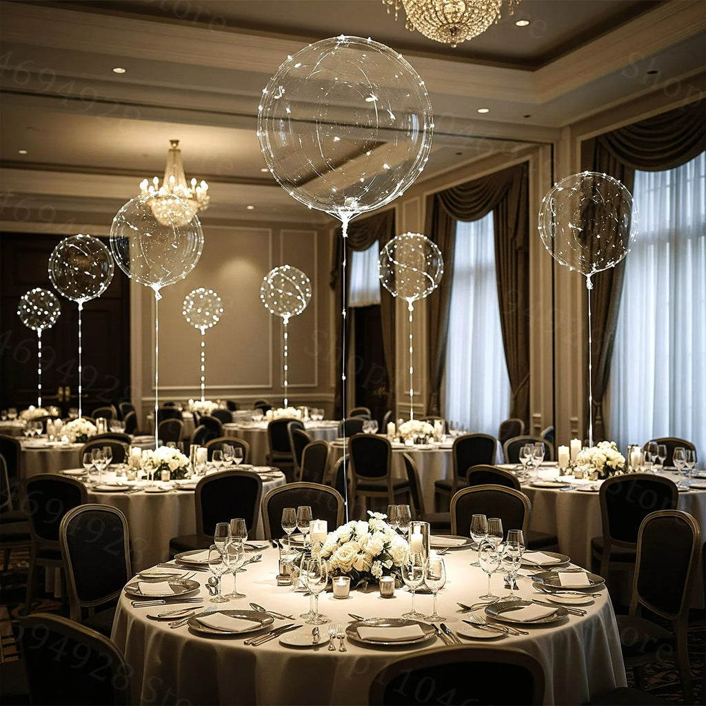 Light-Up Led Clear Balloons