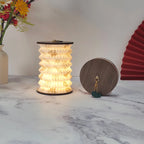 1PC Foldable Lantern Lamp Dimmable LED Light USB Rechargeable DIY Craft