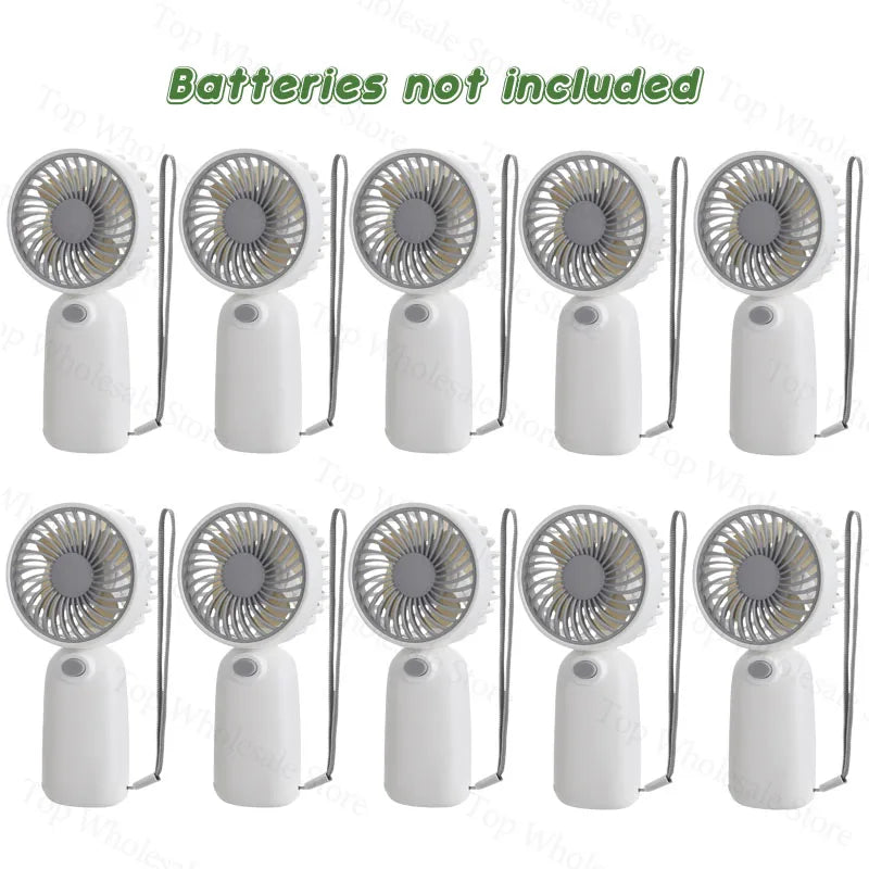 10-100PC Handheld Fans With Gift Cards & Bags