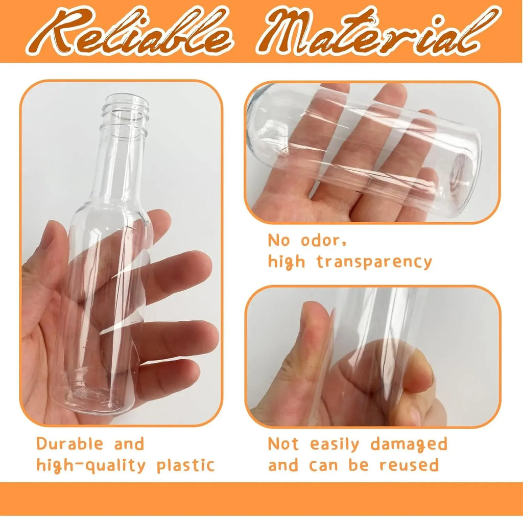 30-100PC Mini Liquor Bottles with Funnels