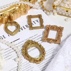 Golden Mini Vintage Photo Frames