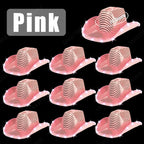 8-80PC Light Up LED Cowboy Hats