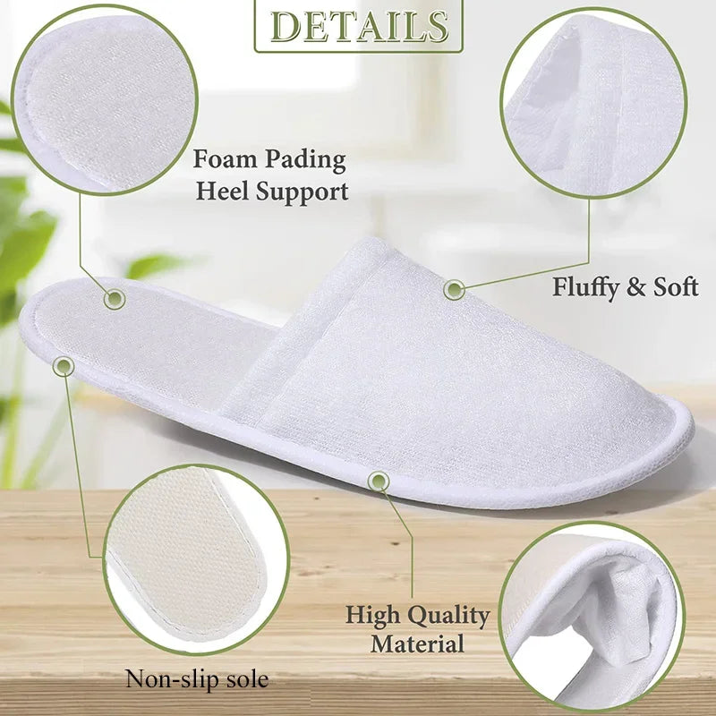 40-120 Pairs Disposable Slippers