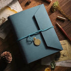 DIY Retro Leather Memory Book Photo Album