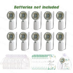 10-100PC Handheld Fans With Gift Cards & Bags
