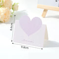 100PC Love Heart Card with Envelope